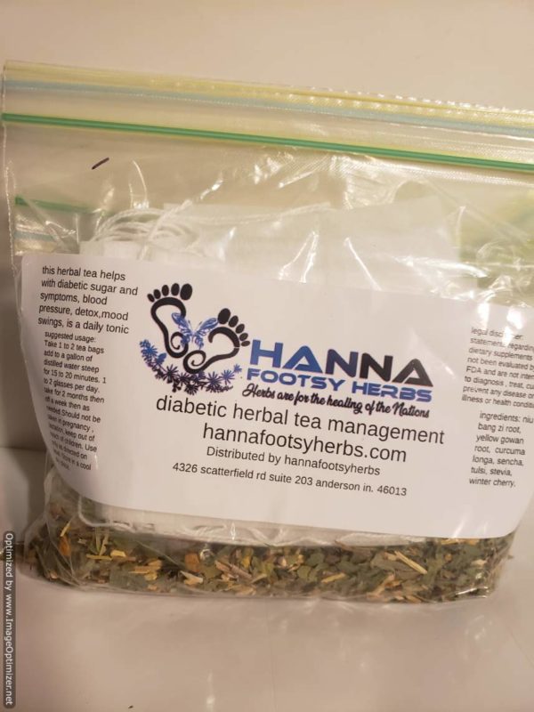 diabetic herbal tea management