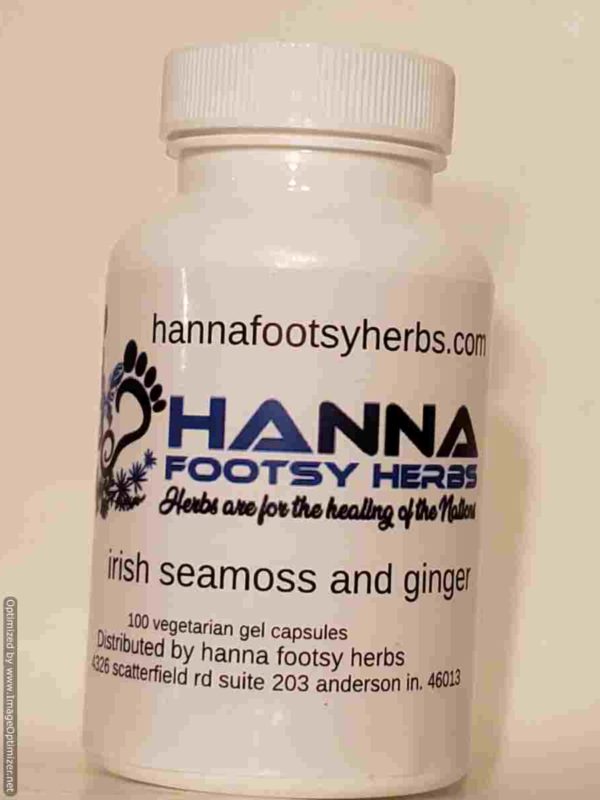 Irish sea moss and ginger